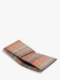 Paul Smith black bifold wallet with signature stripe interior, imported from the UK