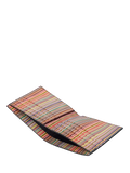 Paul Smith black bifold wallet with signature stripe interior, imported from the UK