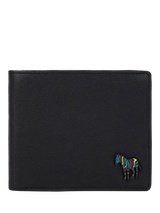 John Lewis Paul Smith Zebra Leather Wallet, Black- Buy online at McGrocer