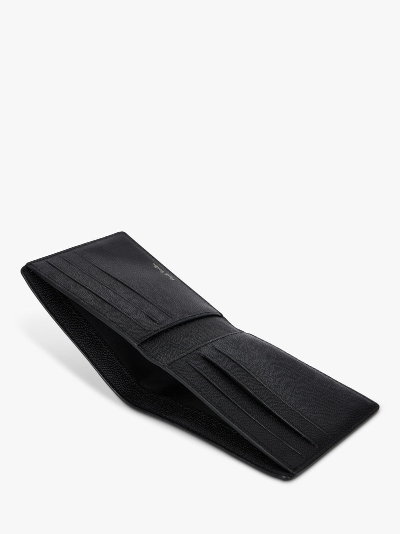 Paul Smith black zebra leather wallet - British product