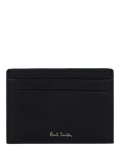 Paul Smith zebra leather card holder black (British brand)