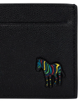 Paul Smith zebra leather card holder black (British brand)