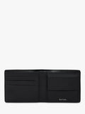 Paul Smith zebra coin pouch leather wallet in black (British brand)