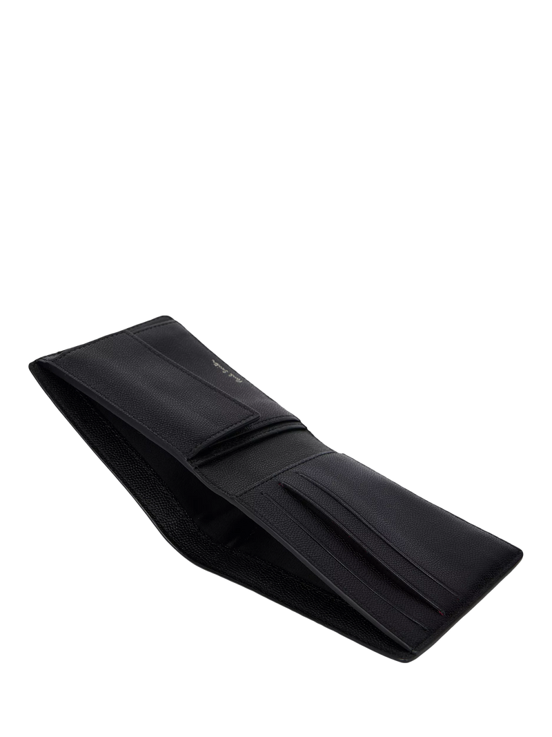 Paul Smith zebra coin pouch leather wallet in black (British brand)