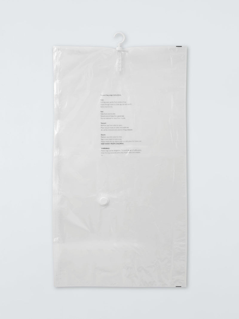 John Lewis vacuum storage bag long (British brand)