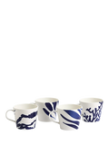 Royal Doulton Pacific porcelain mug set in blue 400ml - British product