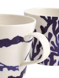 Royal Doulton Pacific porcelain mug set in blue 400ml - British product
