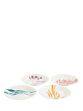 Royal Doulton porcelain side plates set of 4 assorted 15.9cm UK version
