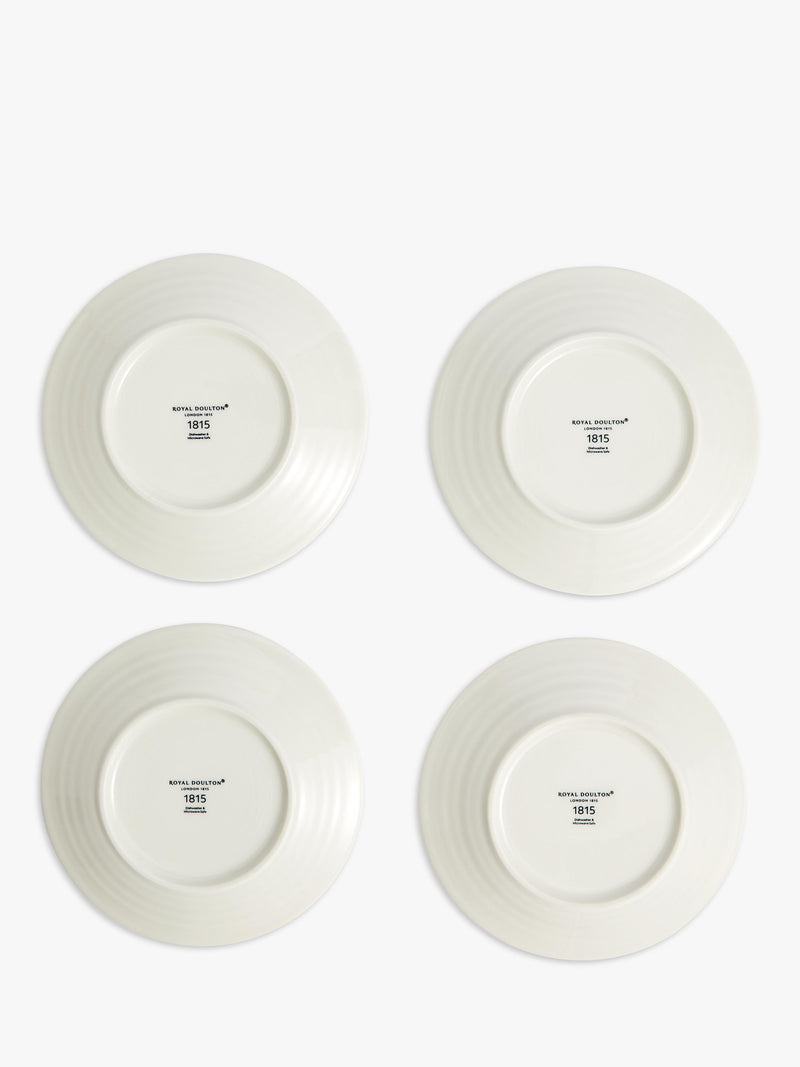Royal Doulton porcelain side plates set of 4 assorted 15.9cm UK version