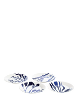 John Lewis Royal Doulton Pacific Porcelain Dinner Plate Set of 4 Blue 23.6cm- Buy online at McGrocer
