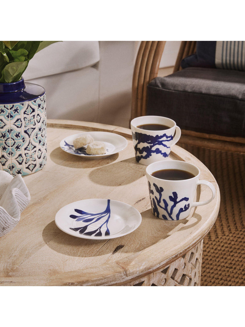 Royal Doulton side plate set blue 16cm, UK version