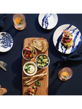 Royal Doulton side plate set blue 16cm, UK version