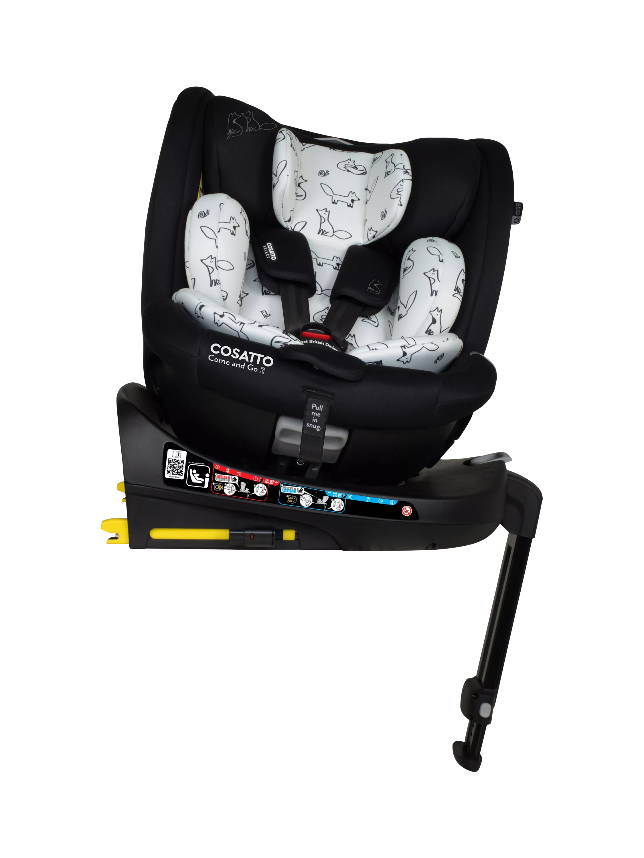 Cosatto Come and Go 2 i-Size Car Seat, Foxed - McGrocer