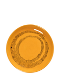 Serax stoneware side plates set of 4 yellow dots 18cm, imported from the UK