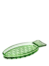 John Lewis Serax Fish & Fish Glass Serving Dish, Set of 2, 23cm, Green- Buy online at McGrocer