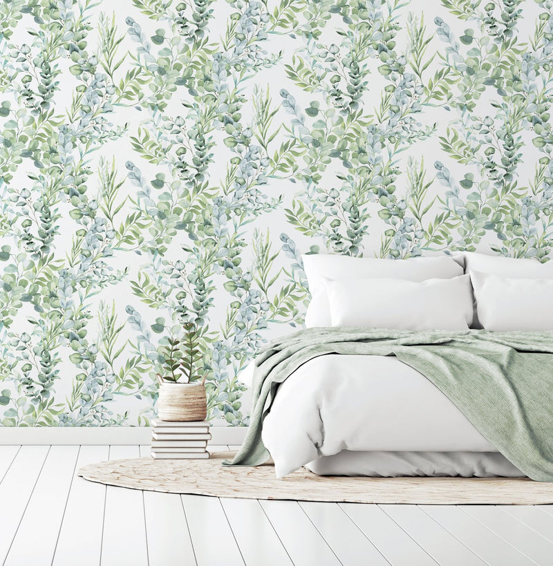 Arthouse Tranquil Green wallpaper roll 53cm x 1005m - British product
