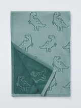 John Lewis John Lewis Kids' Dinosaur Knit Blanket Multi 80cm x 100cm- Buy online at McGrocer