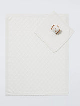 John Lewis John Lewis Lion Knitted Baby Blanket and Comforter Gift Set- Buy online at McGrocer