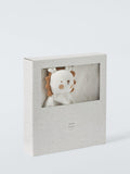 John Lewis lion knitted baby blanket set 100x75cm, UK version