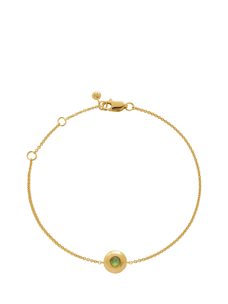 Monica Vinader Birthstone Gem Chain Bracelet