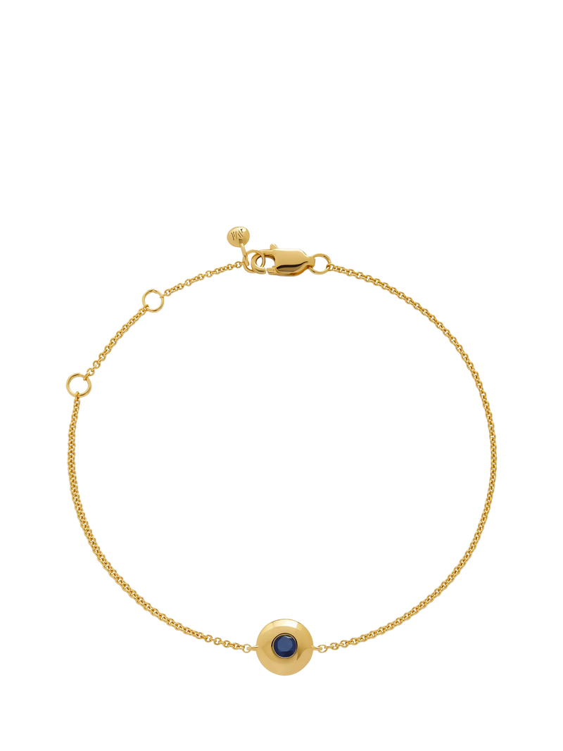 Monica Vinader Birthstone Gem Chain Bracelet
