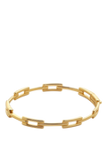 Monica Vinader Signature Link Skinny Bangle Gold