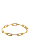 Monica Vinader Signature Link Skinny Bangle Gold