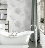 Monochrome glitter wallpaper roll 53cm x 1005m - British product