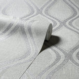 Arthouse Curve Grey wallpaper 53cm x 10.05m - British product