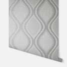 Arthouse Curve Grey wallpaper 53cm x 10.05m - British product