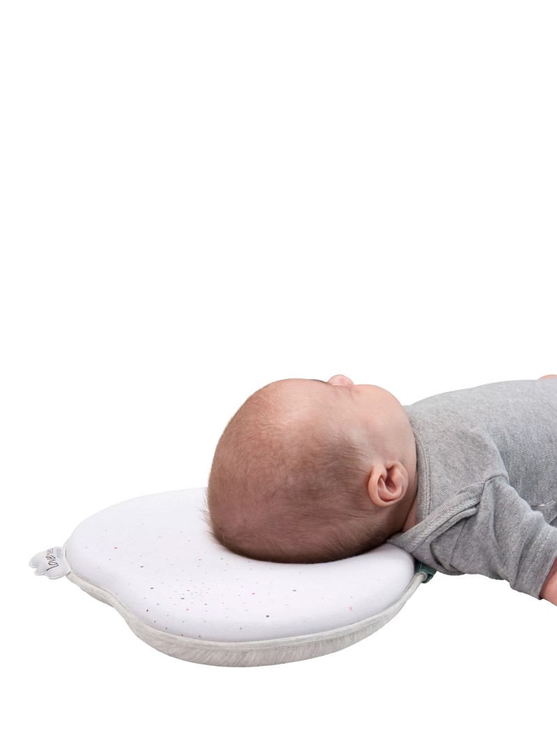 Babymoov Lovenest anti flat head support pillow white, UK version