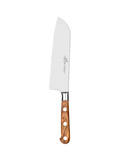 SABATIER Santoku knife olive wood handle 18cm, UK version