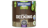 Argos Johnstone's Decking Woodstain Shaded Grey Wood Stain 2.5L- Buy online at McGrocer