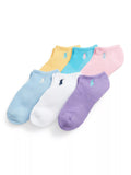 Ralph Lauren Low Cut Ankle Socks, Pack of 6