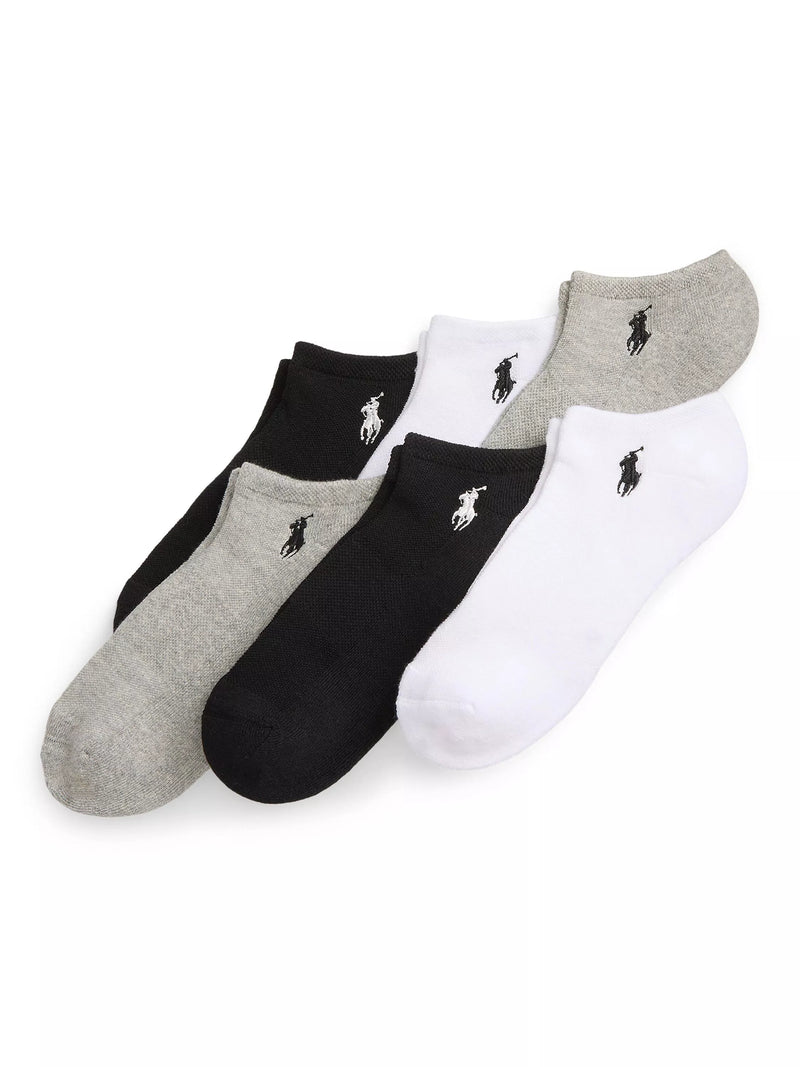 Ralph Lauren low cut socks pack of 6, imported from the UK