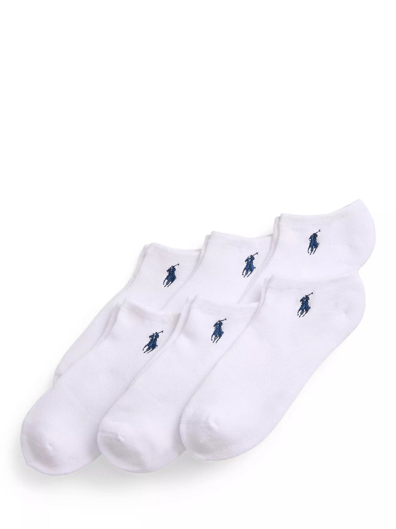 Ralph Lauren Low Cut Ankle Socks, Pack of 6