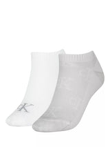 John Lewis Calvin Klein Ribbed Trainer Socks Peach Pack of 2- Buy online at McGrocer