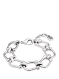 UNOde50 silver link chain bracelet 16cm, imported from the UK