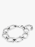 UNOde50 silver link chain bracelet 16cm, imported from the UK