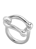 UNOde50 Youthful Link Ring in silver (British brand)