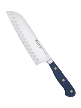 John Lewis WÜSTHOF Classic Hollow Edge Santoku Knife, 17cm, Wild Blueberry- Buy online at McGrocer