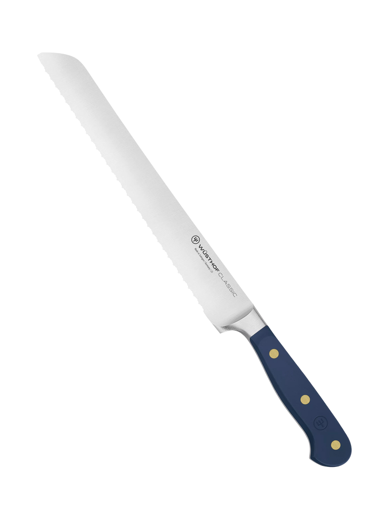 WÜSTHOF bread knife Wild Blueberry 23cm, imported from the UK