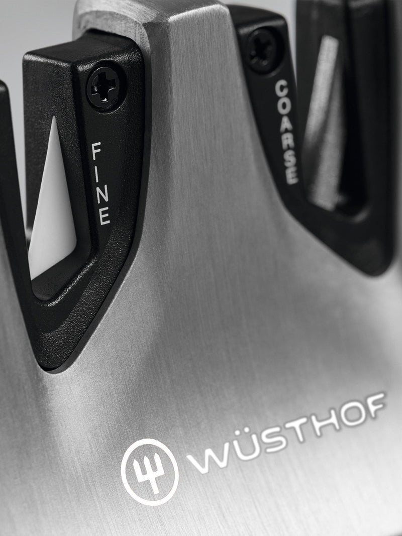 WÜSTHOF knife sharpener 2-stage pull-through V-shape, UK version