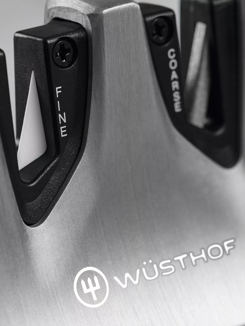 WÜSTHOF knife sharpener 2-stage pull-through V-shape, UK version