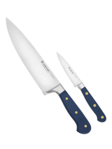 John Lewis WÜSTHOF Classic Stainless Steel Chef's Knife and Paring Knife Starter Set, 20cm and 9cm, Wild Blueberry- Buy online at McGrocer