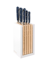 John Lewis WÜSTHOF Classic Filled Ash Wood Knife Block Set, 8 Piece, Wild Blueberry- Buy online at McGrocer