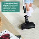 Bosch Auto Detect cordless vacuum cleaner with 2 batteries - British product
