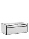 Brabantia Fall Front Bread Bin Matt Steel, UK version