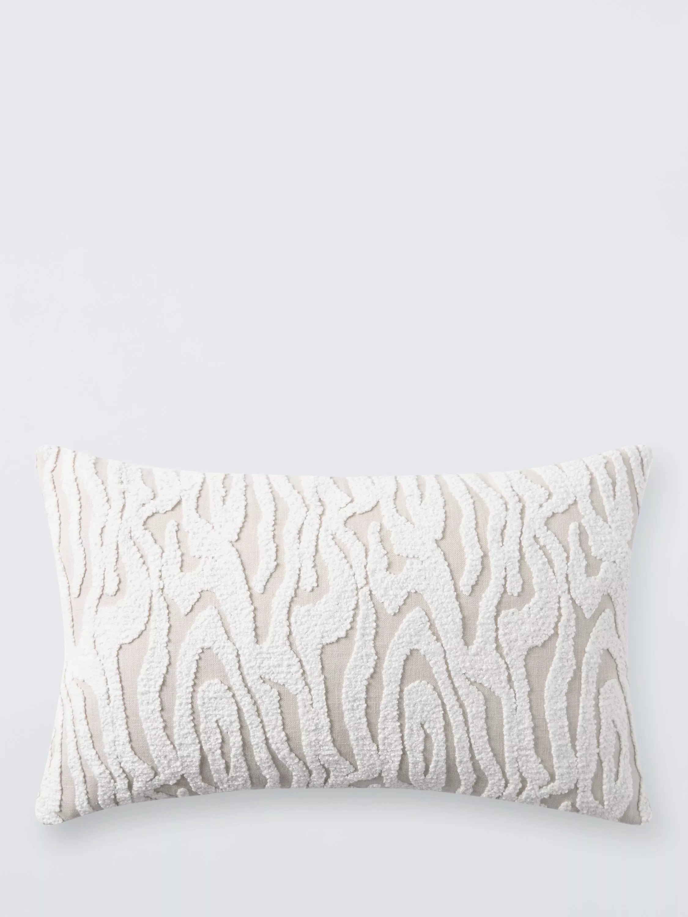 Harlequin x Henry Holland Marble Wave Cushion, Porcelain - McGrocer