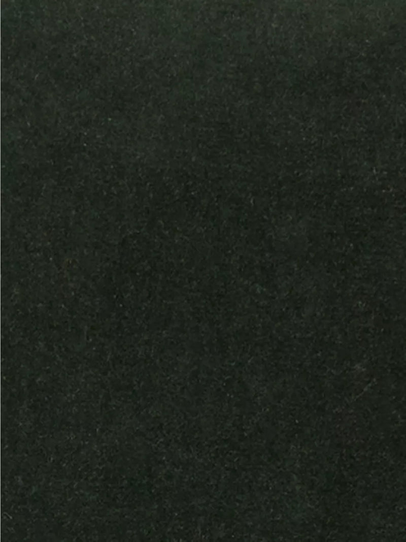 Truly Flanged Square Velvet Cushion - Emerald